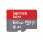 SanDisk Ultra 64GB microSDXC-muistikortti SD-sovittimella