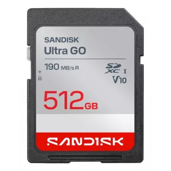 SanDisk Ultra GO microSDXC 512GB UHS-I U1 V10 A1 jopa 190 MB/s luku