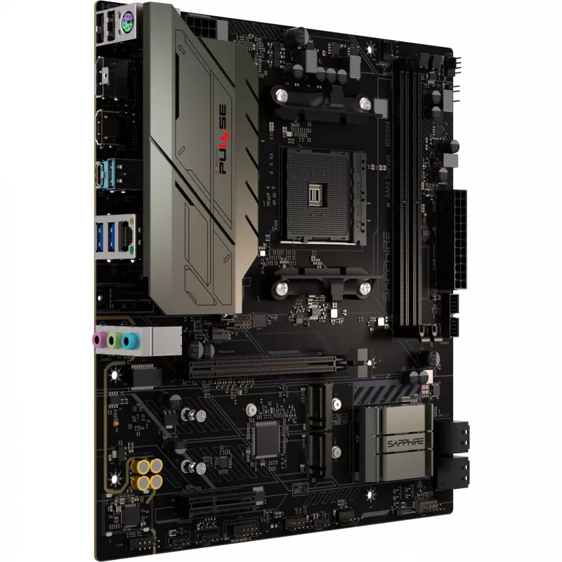 SAPPHIRE PULSE B550M AMD AM4 DDR4 Micro-ATX -emolevy
