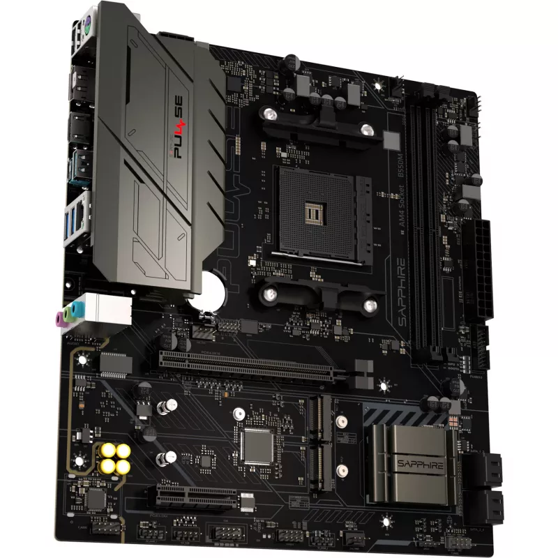 SAPPHIRE PULSE B550M AMD AM4 DDR4 Micro-ATX -emolevy