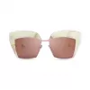 Sartorialeyes ST508-05 naisten suorakaiteen muotoiset aurinkolasit musta/harmaa UV400