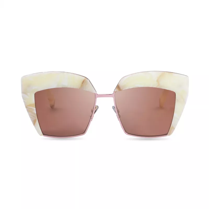 Sartorialeyes ST508-05 naisten suorakaiteen muotoiset aurinkolasit musta/harmaa UV400