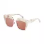 Sartorialeyes ST508-05 naisten suorakaiteen muotoiset aurinkolasit musta/harmaa UV400