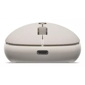 Satechi OntheGo-hiiri – langaton Bluetooth & 2,4GHz USB-A, ladattava, monilaite, hiekka