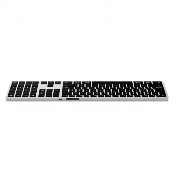 Satechi Slim X3 Bluetooth-näppäimistö numeronäppäimistöllä - hopea