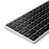 Satechi Slim X3 Bluetooth-näppäimistö numeronäppäimistöllä - hopea