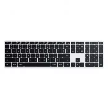 Satechi Slim X3 Bluetooth-näppäimistö numeronäppäimistöllä - hopea
