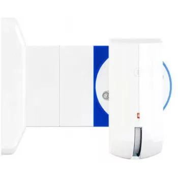 SATEL BRACKET E-1 valkoinen kotelo BE WAVE -ulkosireenille (ABAX2-yhteensopiva)