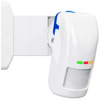 SATEL BRACKET E-5 pallonivelasennusteline ulkotilojen liiketunnistimelle, valkoinen, ABAX2-yhteensopiva