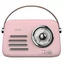 SAVIO RS-03 kannettava radio FM/AM MP3 USB/SD-toistolla, pinkki