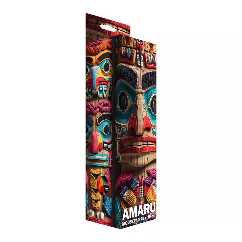 SBOX AMARU XL MP-06 pelihiirimatto 700x300x2 mm musta