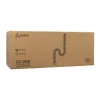Sbox CC-1016B Kaapelinhallinta, musta