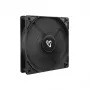 SBOX CF-120 120mm PC Case Fan, Black, 1200 rpm, 38 CFM, 23,2 dBA, Hydraulic Bearing, 3-Pin + Molex