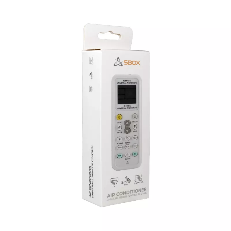 Sbox RC-01408 yleiskaukosäädin ilmastointilaitteille