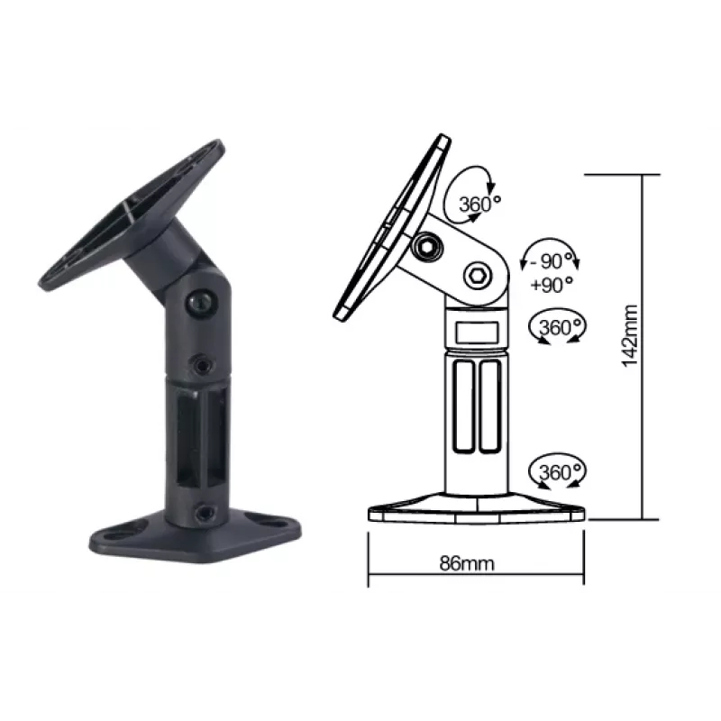 SBOX SB-20 4-porttinen USB 2.0 -keskitin