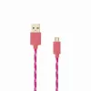 SBOX USB-1031P USB–Micro-USB-kaapeli 1 m pinkki
