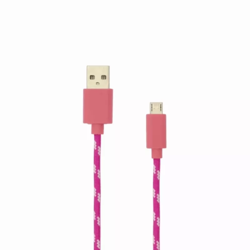SBOX USB-1031P USB–Micro-USB-kaapeli 1 m pinkki