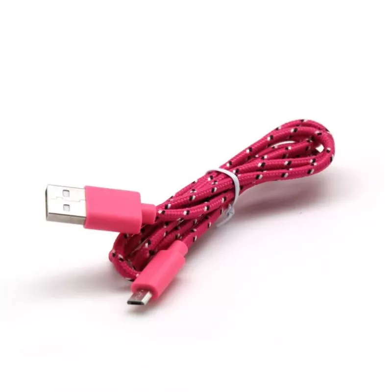 SBOX USB-1031P USB–Micro-USB-kaapeli 1 m pinkki