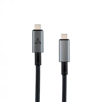 SBOX USB-C - USB-C kaapeli 1,2m 240W 80 Gbit/s 16K/60Hz