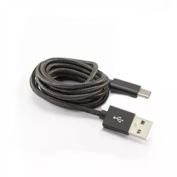 SBOX USB-TYPEC-15B USB-A - USB-C -kaapeli 1,5 m Blackberry Black