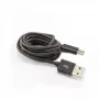 SBOX USB-TYPEC-15B USB-A - USB-C -kaapeli 1,5 m Blackberry Black