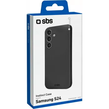 SBS Instinct Suojakuori Samsung Galaxy S24 -puhelimelle, musta TEINSTSAS24K