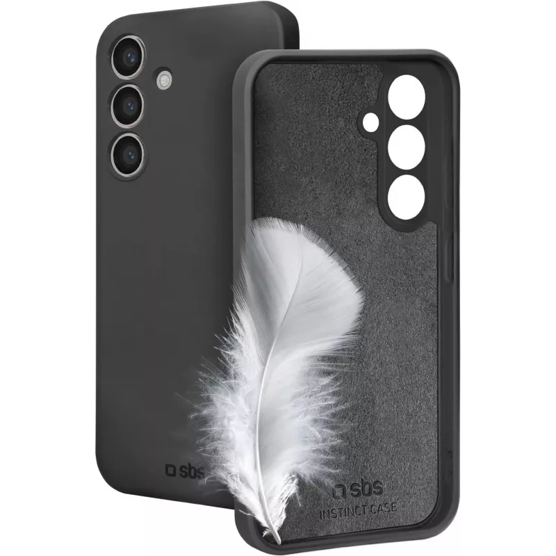 SBS Instinct Suojakuori Samsung Galaxy S24 -puhelimelle, musta TEINSTSAS24K