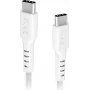 SBS MOBILE TECABLETCC20W USB-C–USB-C kaapeli 1,5 m valkoinen 20W PD