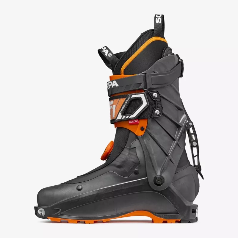 SCARPA F1 LT retkilaskettelumono 26.0 Mondo Carbon Black
