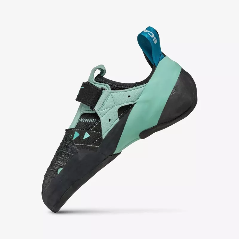 Scarpa Instinct VS naisten kiipeilykenkä, 36.5, musta/aqua