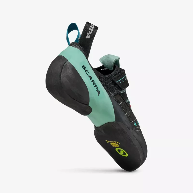 Scarpa Instinct VS naisten kiipeilykenkä, 37.5, musta - aqua