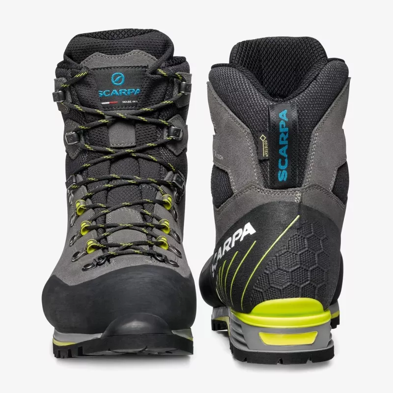 SCARPA Manta Tech GTX vuoristokengät - Shark/Lime, koko 42,5