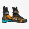 Scarpa Ribelle Tech 3 HD Mountaineering Boots - musta/kirkkaanoranssi - koko 40 EU