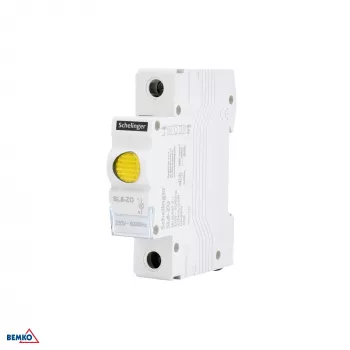 SCHELINGER SL8 LED-merkkivalo keltainen 230V AC kojetauluasennus IP65