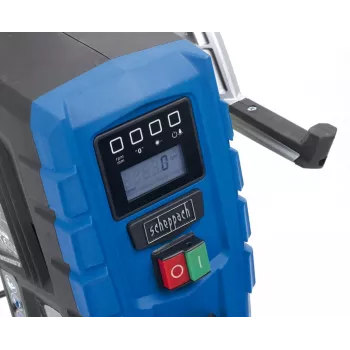 Scheppach DP60 pöytäporakone elektronisella kierrosluvun säädöllä ja digitaalinäytöllä