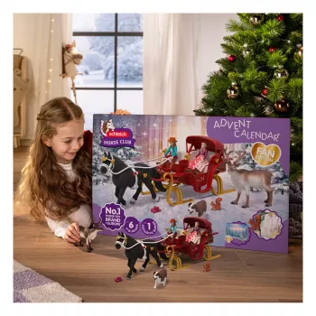 Schleich Horse Club joulukalenteri – Christmas Sleigh Ride