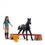 Schleich Horse Club Pocket Set! Turnausvoitto Flocken kanssa