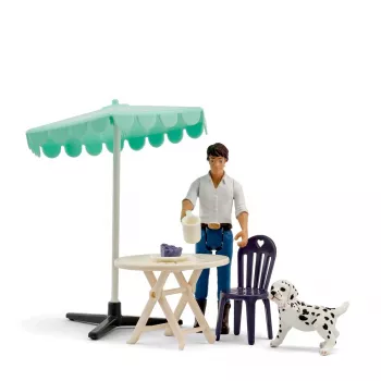 Schleich Pocket Set! Kahvihetki
