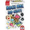 Schmidt Spiele Nochmal so gut (49365) - noppapelin lisäosa Nochmal!-peliin, 1-6 pelaajaa, yli 8-vuotiaille, 20-30 minuuttia, 2 kaksipuolista pelilohkoa, 4 uutta pelivarianttia, saksankielinen
