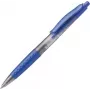 Schneider Gelion 1 painokuulakynä napsautusmekanismilla - sininen muste, medium 1,0 mm, läpinäkyvä sininen runko, molempikätinen ote 101003
