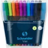 Schneider Vizz M kuulakärkikynäsarja 10 eri värillä Medium 102290