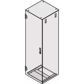SCHROFF pohjalevy 600B 1100T RAL7021 (21630620)