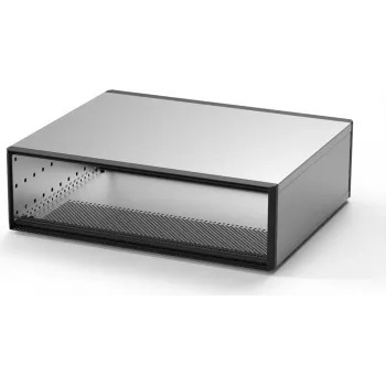 SCHROFF ratiopacPRO 3U 84HP 255mm pöytä-/rack-kotelo, vaaleanharmaa 24571038