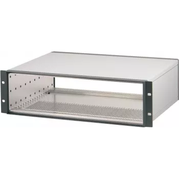 SCHROFF ratiopacPRO 3U 84HP 435 mm syvä pöytäkotelo, vaaleanharmaa 24571443