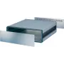 SCHROFF takalevy 4U 42HP alumiini kirkaskromaattu (30823033)