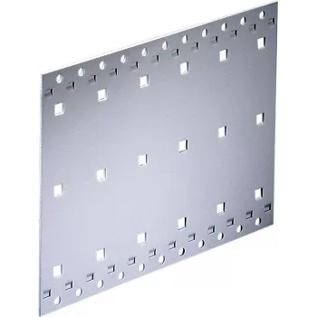 SCHROFF Type-F sivuseinä, 3U, 235 mm syvyys, alumiini, luonnonvärinen 34560187