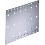 SCHROFF Type-F sivuseinä, 3U, 235 mm syvyys, alumiini, luonnonvärinen 34560187