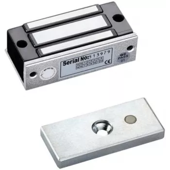 SCOT EL-120 sähkömagneettinen lukko 120kg (260lbs) 12V DC fail-safe pinta-asennus