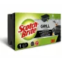 Scotch-Brite BBQ grillipuhdistin musta erittäin vahva hankaussieni kynsiystävällisellä kahvaliuskalla, 1 kpl (GNS1N)