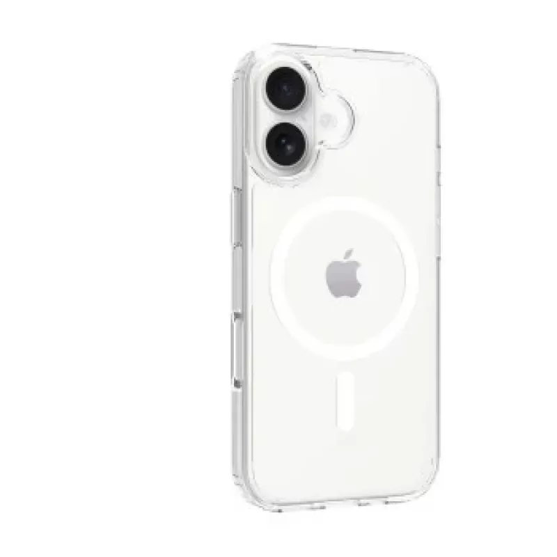 SCREENOR Bumper-suojakuori Apple iPhone 17:lle MagSafella, läpinäkyvä